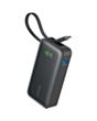 Power Bank Anker Nano 10000 мАч 30W Built in USB Type-C Cable A1259H11 Black