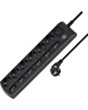 Uzadıcı Brennenstuhl Switchable 6 Way 1153110116