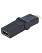 Переходник VCOM CA-322 HDMI/M-HDMI/F (360°)