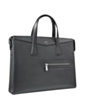 Əl çantası Vertu Mens Black Briefcase Leather Bag HB-MR-N01-014-HW