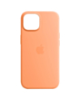 Qoruyucu örtük Apple iPhone 15 Silicone Case W/Magsafe Orange Sorbet MT0W3ZM/A