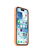 Qoruyucu örtük Apple iPhone 15 Silicone Case W/Magsafe Orange Sorbet MT0W3ZM/A