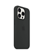 Qoruyucu örtük Apple iPhone 15 Pro Max Silicone Case W/MagSafe Black MT1M3ZM/A