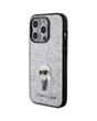 Qoruyucu örtük Karl Lagerfeld Fixed Glitter iPhone 15 Pro Max KLHCP15XGKNPSG