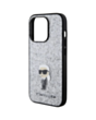 Qoruyucu örtük Karl Lagerfeld Fixed Glitter iPhone 15 Pro KLHCP15LGKNPSG