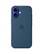 Qoruyucu örtük Apple iPhone 16 Silicone Case W/MagSafe Denim MYY23ZM/A