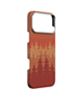 Qoruyucu örtük Comma iPhone 17 Pro Woven Series Magnetic 6942297136892 Pinery Forest