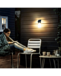 Smart solar portable wall lights - handy black SLRT-0225