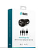 Ttec Car Charger Dual USB 3.1A + Lightning and Type-C Cable / 2CKS21DS
