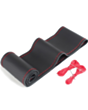 Sükan üçün örtük Nurmani 38 sm Full Hole Style Black, Red Thread