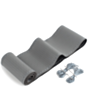 Sükan üçün örtük Nurmani 38 sm Full Hole Style Grey