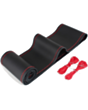 Sükan üçün örtük Nurmani 38 sm Plain Style Black, Red Thread