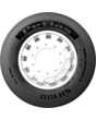 Avtomobil təkəri Petlas 315/80R22.5 SH100 TL 154/150 M (001.PT.72250)