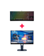 Monitor Dell Alienware 25 AW2525HM + Oyun klaviaturası Dell Alienware AW420K Qwerty