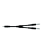 Proel BULK505LU3 Y-Type 3.5 mm Stereo Jack - 2 X 6.3 mm Mono Jack