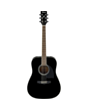 Akustik gitara Ibanez PF15-BK