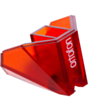 Kartric üçün əvəzləyici iynə Ortofon Stylus 2M Red