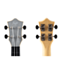 Ukulele Flight TUS65 Silver Travel Soprano