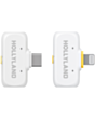 Blogger mikrofonu Hollyland LARK A1 Combo USB Type-C RX + Lightning RX Ivory White