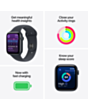 Smart saat Apple Watch SE 3 44mm M/L MEHQ4RK/A Midnight