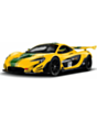 Oyuncaq avtomobil Rastar R/C 1:14 McLaren P1 GTR 6930751310469