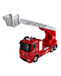 Игрушечная машинка Rastar 1:24 Mercedes-Benz Antos Fire Engine & Rescue Car 2 in 1 6930751314887