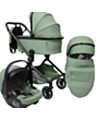 Uşaq arabası Kidilo H9-2 3in1 Green