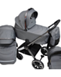 Uşaq arabası Kidilo G300 3in1 Grey
