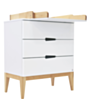Комод Antemi Mia White Wood