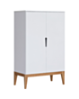 Dolab Antemi Mia White Wood