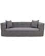 Divan Adona Mobilya Sofa Compression Boz (3 yerli)