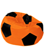Puf Pouffe Top DTO013 Narıncı, qara (L) 
