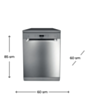 Qabyuyan Hotpoint HFC 3C41 CW X
