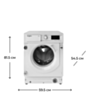 Стиральная машина Whirlpool BI WDWG 961485 EU