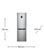 Soyuducu Samsung RB29FERNDSA/WT