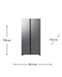 Холодильник Samsung RS70F65Q1TWT