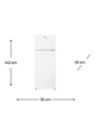 Soyuducu Ardesto DTF-M212W143	
