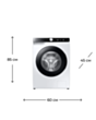 Стиральная машина Samsung WW80AG6S28AELP