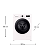 Стиральная машина LG F2Y1HYP65P