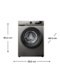 Стиральная машина Hisense WFQP7012EVMT