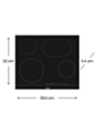 Plitə Gorenje ECT643BSC