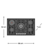 Plitə Electrotech H9052P13IS/HP
