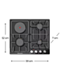 Plitə Electrotech Ikos 60 3GP-SE