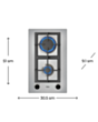 Plitə Teka EFX 30 2G AI AL