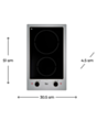 Plitə Teka EFX 30 2H