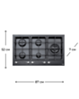 Варочная поверхность Teka EW 90 5G AI AL CI