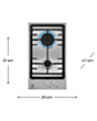 Plitə Electrolux EGG3322NVX