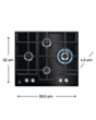 Plitə Electrolux KGG6456K