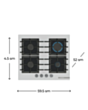 Plitə Bosch PPP6A2I40R