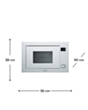Микроволновая печь Franke FMW 250 CR2 G WH